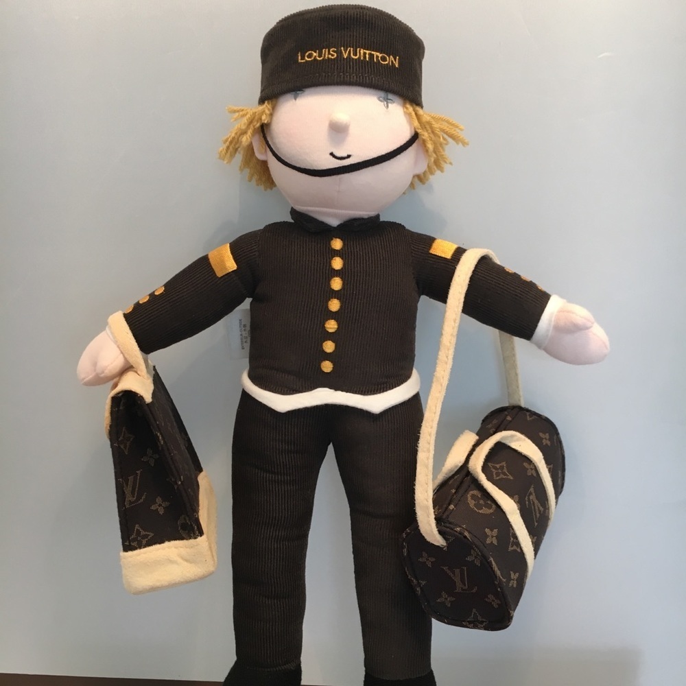 LOUIS Vuitton Plush Groom Bellboy Doll - Picture 4 of 8